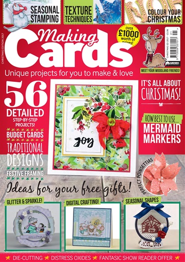 Making Cards & Papercraft Magazine - Christmas Edition 2017 Back Issue