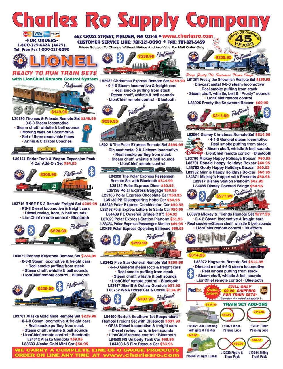 Classic Toy Trains Magazine December 2017 Back Issue