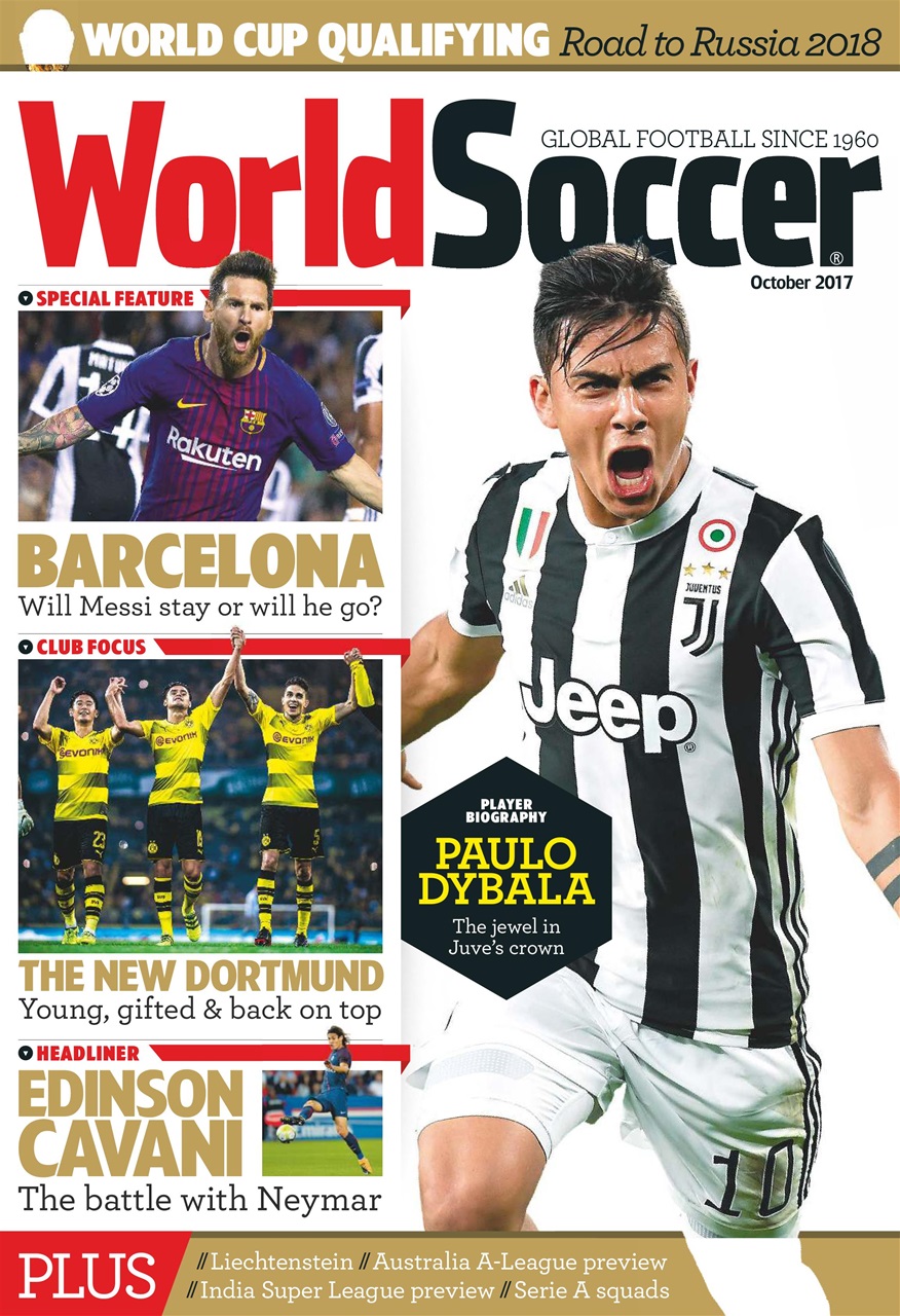 World Soccer Magazine - October 2017 Back Issue