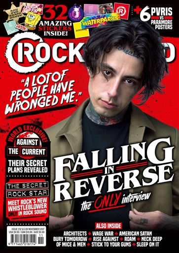 Rock Sound Magazine - Falling In Reverse - 232 Back Issue