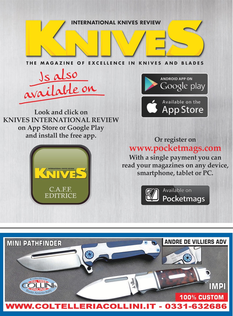 KNIVES INTERNATIONAL Magazine 33 Knives International Back Issue