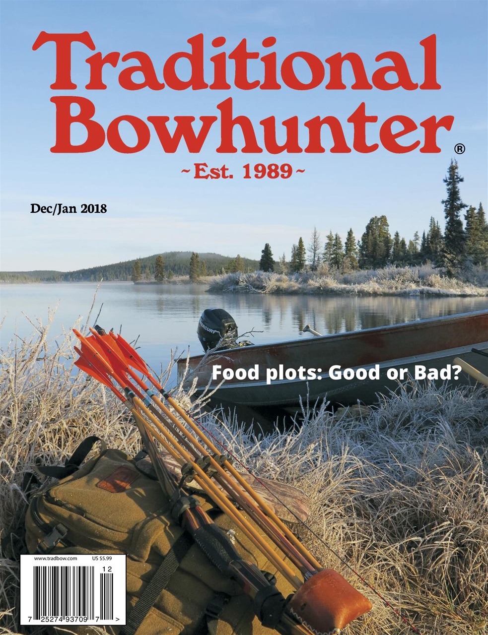 Traditional Bowhunter Magazine Dec/Jan 2018 Back Issue