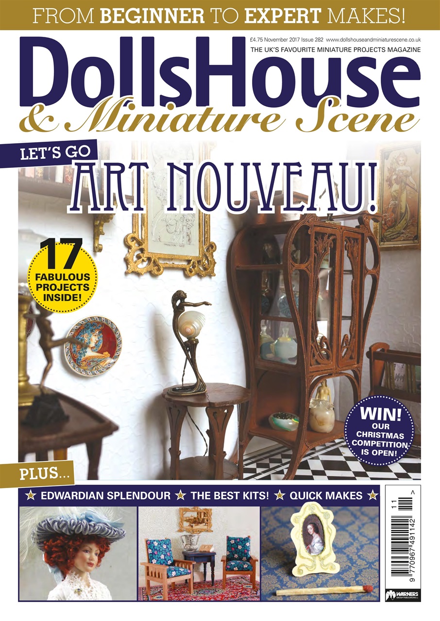 Dolls House and Miniature Scene Magazine November 2017 (282) Back Issue