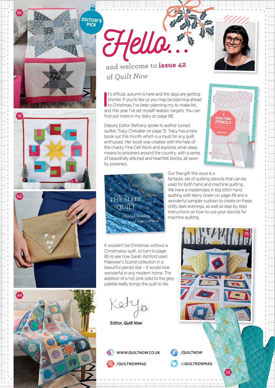 Quilt Now Magazine Issue 42 Back Issue