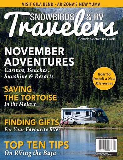 Snowbirds & RV Travelers Magazine - Nov