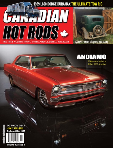 Canadian Hot Rods Magazine - OCTOBER/NOVEMBER 2017 VOL 13 ISS 1 ...