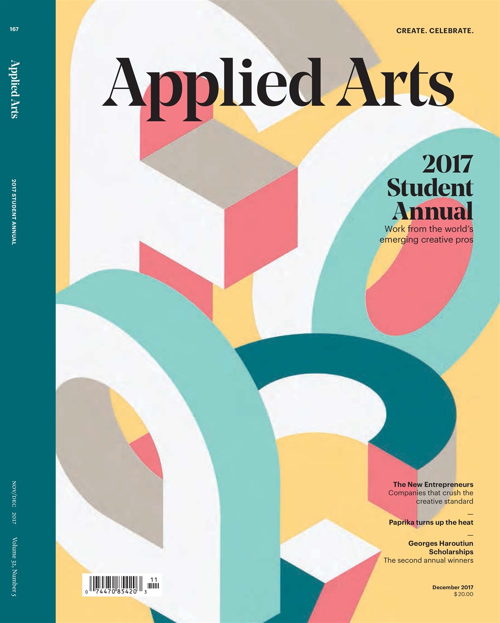 Applied Arts Magazine - Nov/December 2017 - Student Awards Back Issue