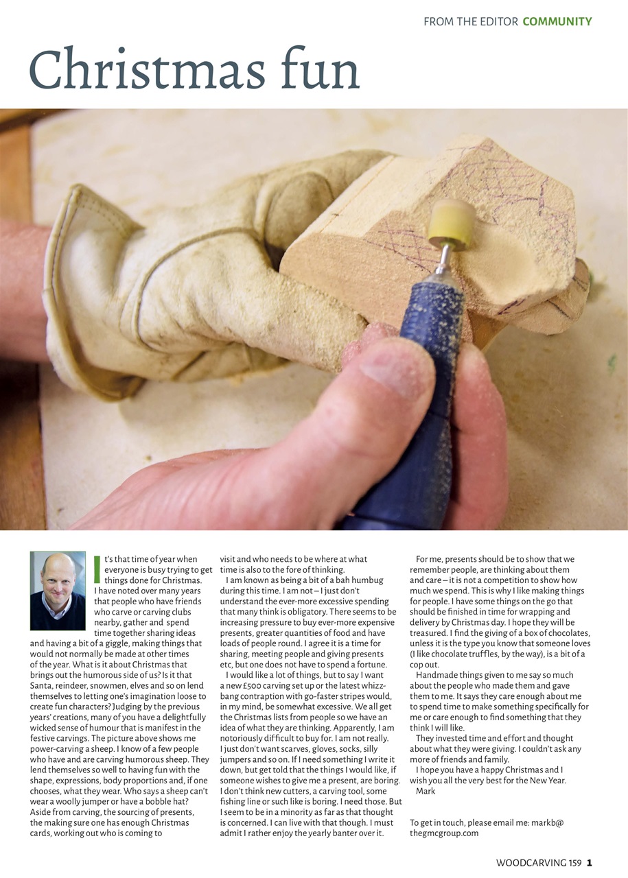 Woodcarving Magazine Nov Dec 2017 Subscriptions Pocketmags
