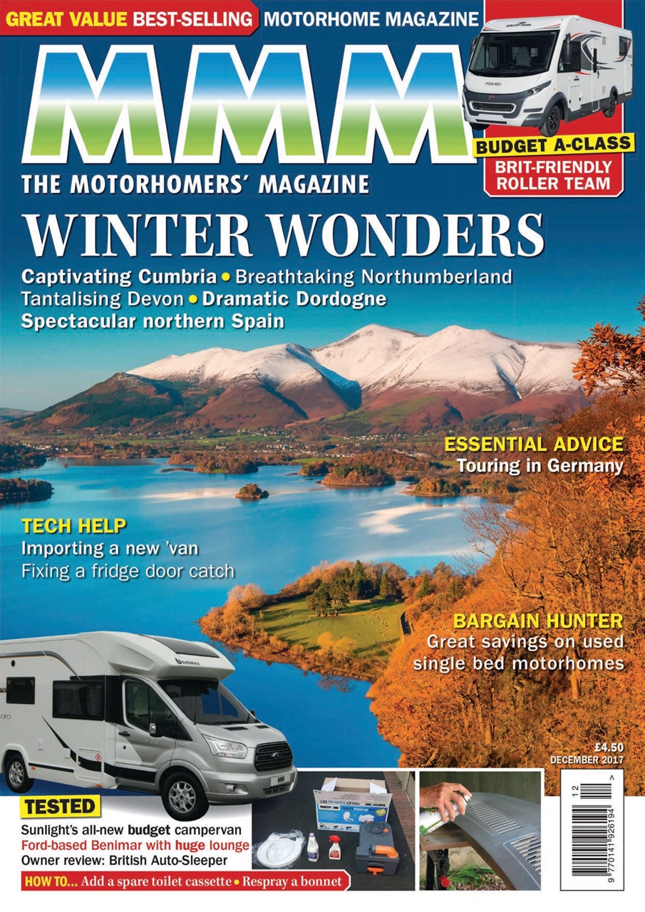 I hope you enjoy this issue and happy motorhoming!