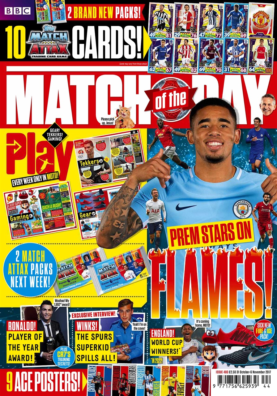 Match of the Day Magazine Issue 480 Subscriptions Pocketmags