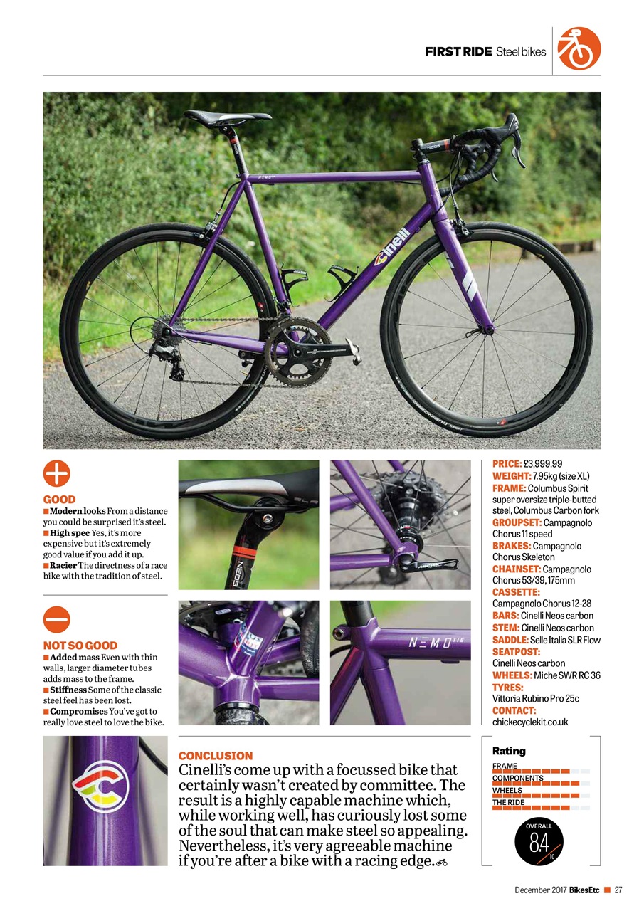 Bikes Etc Magazine December 2017 Back Issue