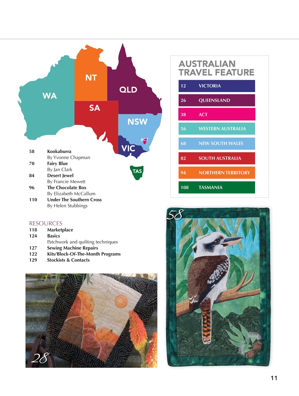 Quilters Companion Magazine Great Australian Quilts Issue8 2017 Special Issue