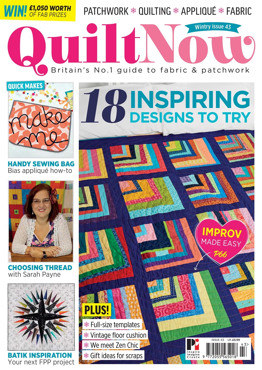 Quilt Now Magazine Issue 43 Back Issue