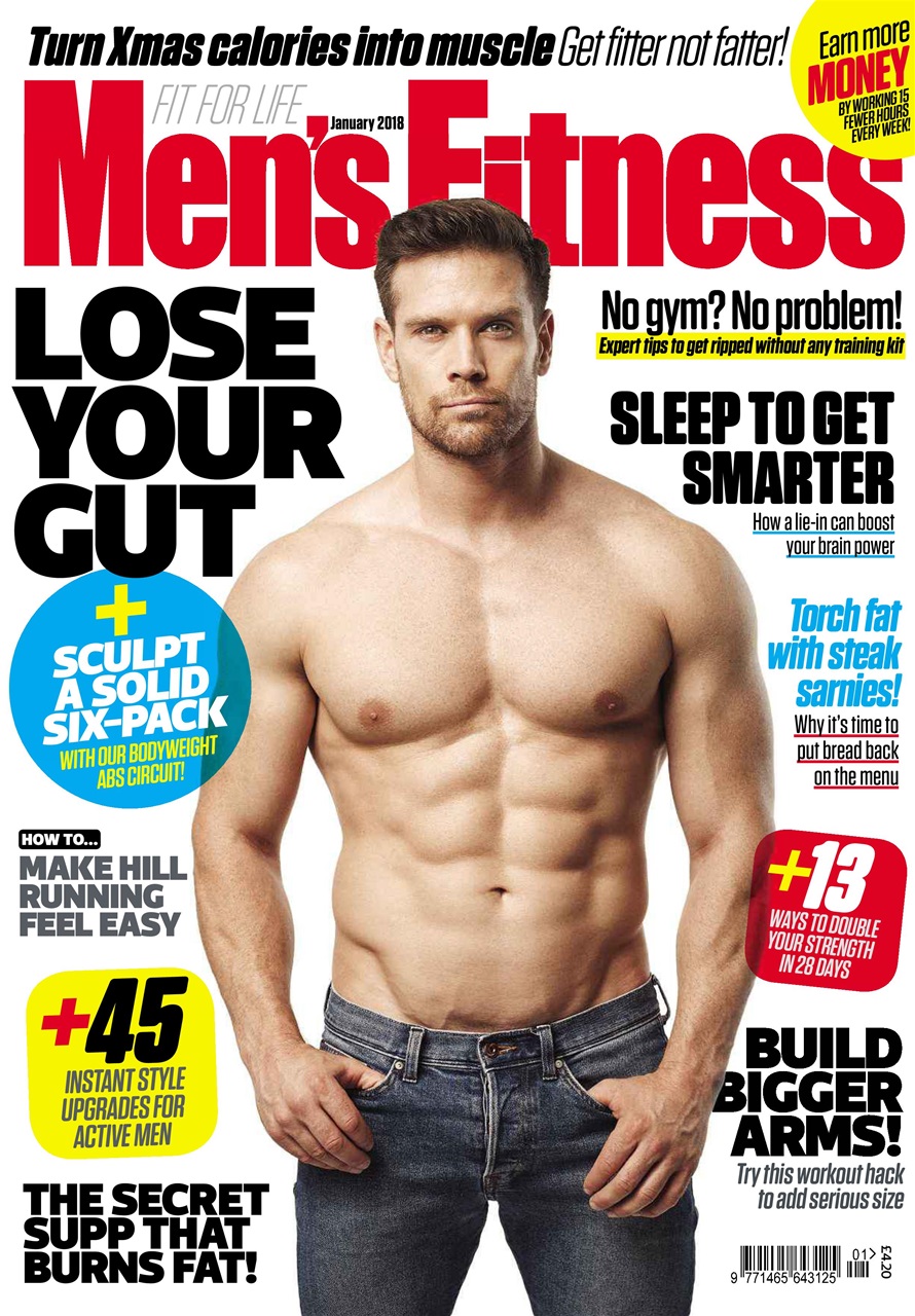 Mens Fitness Magazine January 2018 Back Issue 4520