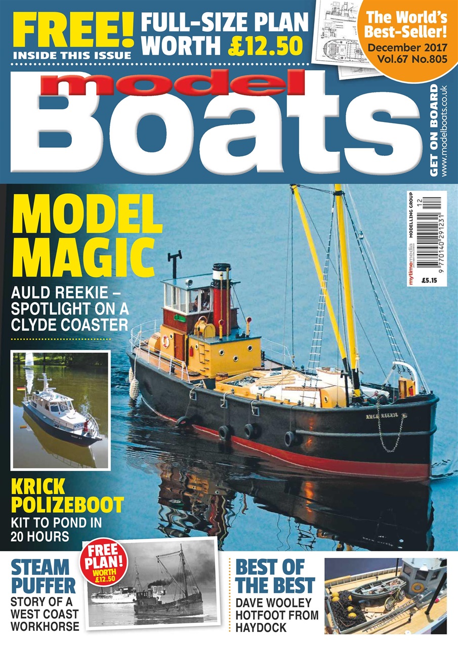 Model Boats Magazine December 2017 Back Issue