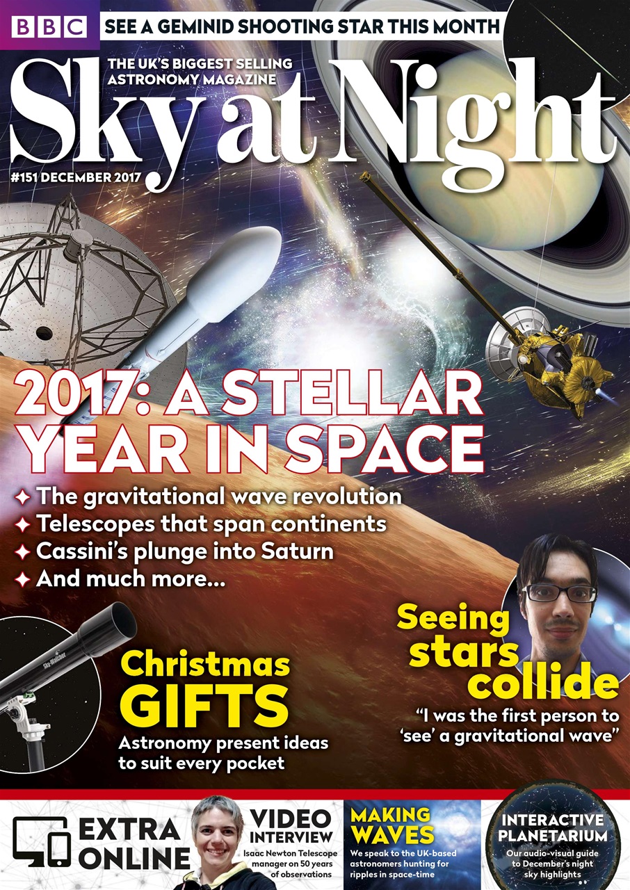 BBC Sky at Night Magazine - December 2017 Back Issue