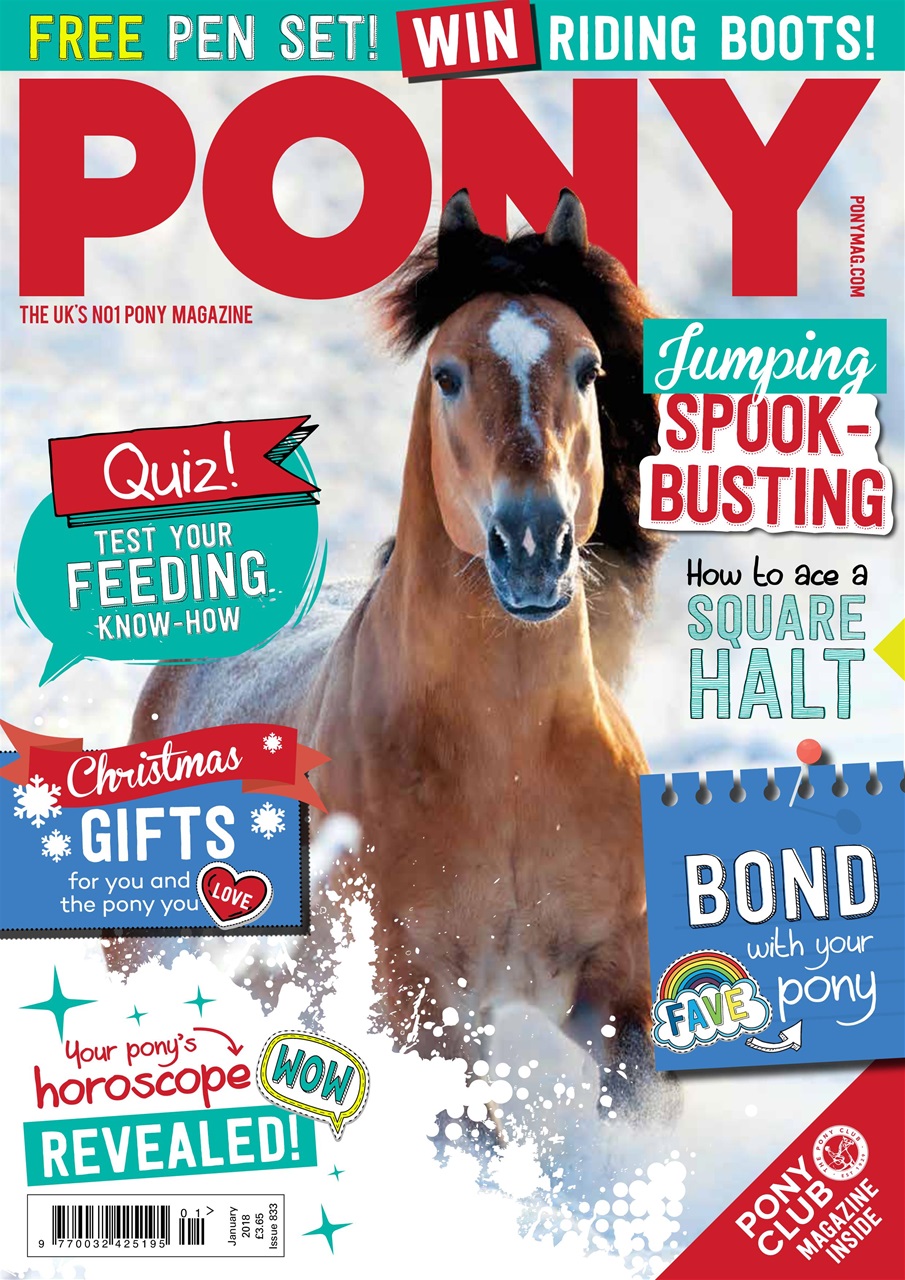 Pony Magazine - PONY magazine – January 2018 Back Issue