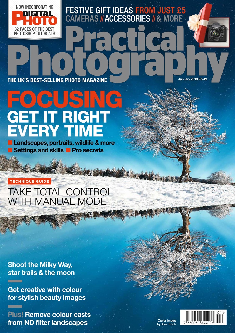 Practical Photography Magazine January 2018 Subscriptions Pocketmags