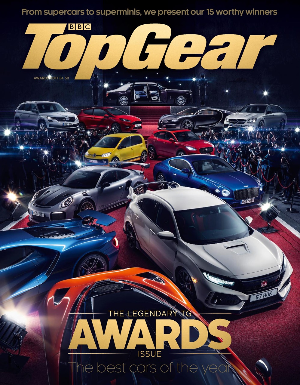BBC Top Gear Magazine Awards 2017 Back Issue