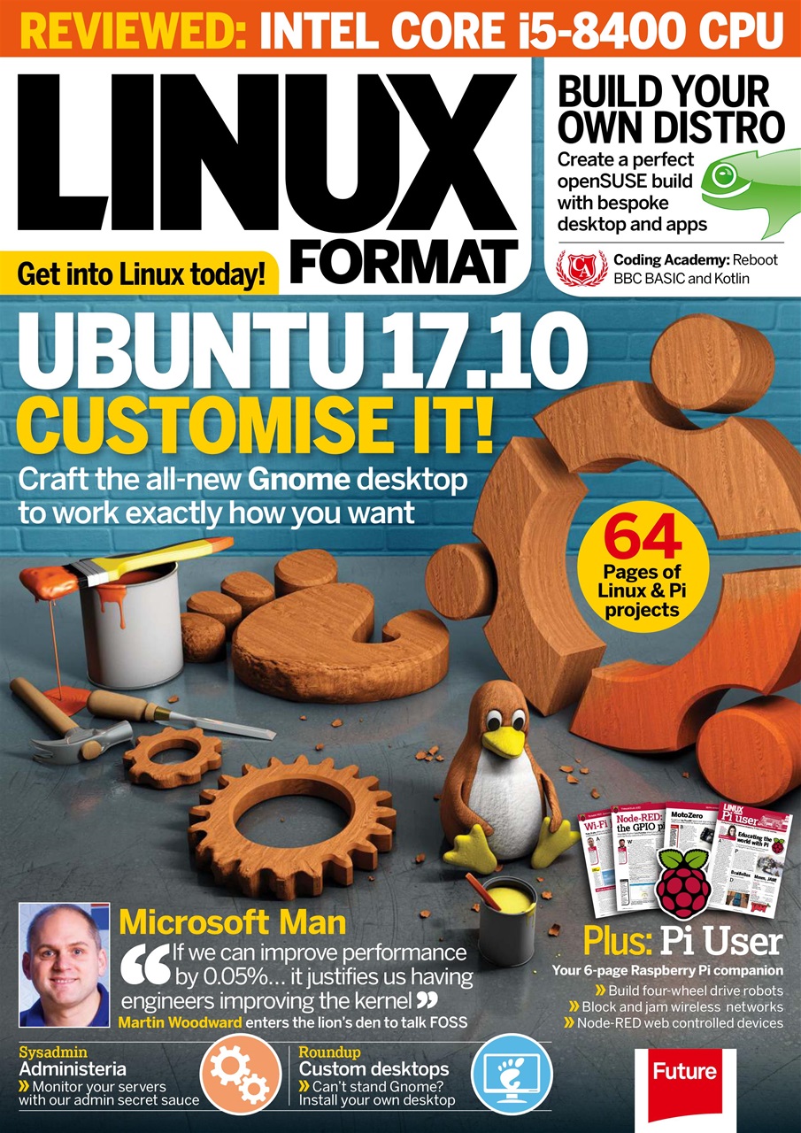 Linux Format Magazine December 2017 Back Issue