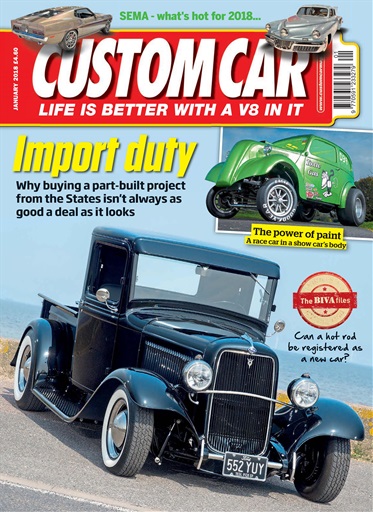 Custom Car Magazine - January 2018 Back Issue