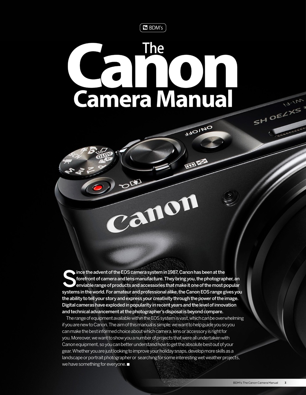 The Canon Camera Manual Magazine Canon Camera Manual Subscriptions