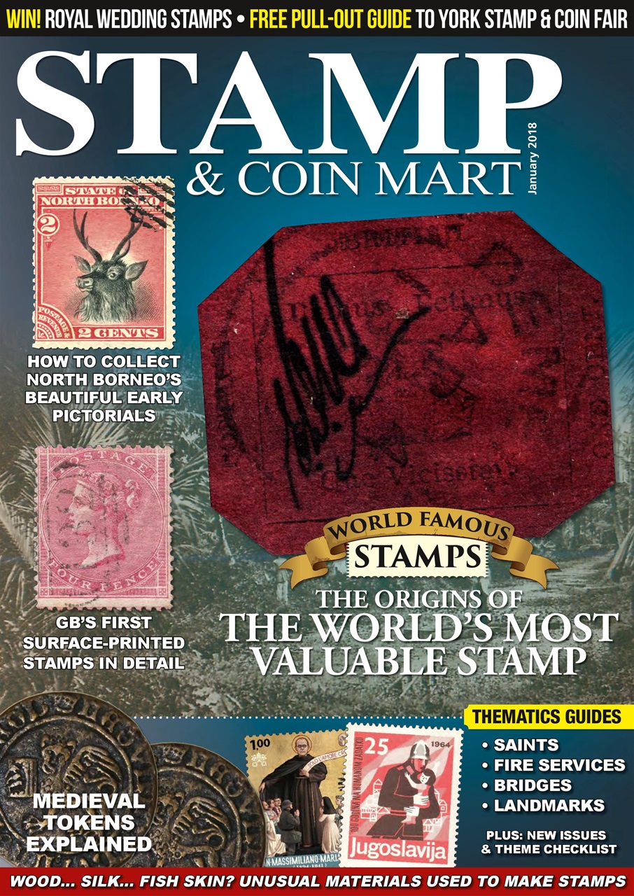 Stamp Collector Magazine January 2018 Back Issue