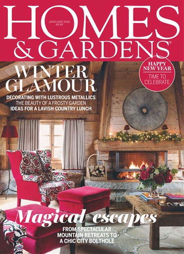 Homes & Gardens Magazine - January 2018 Subscriptions ...