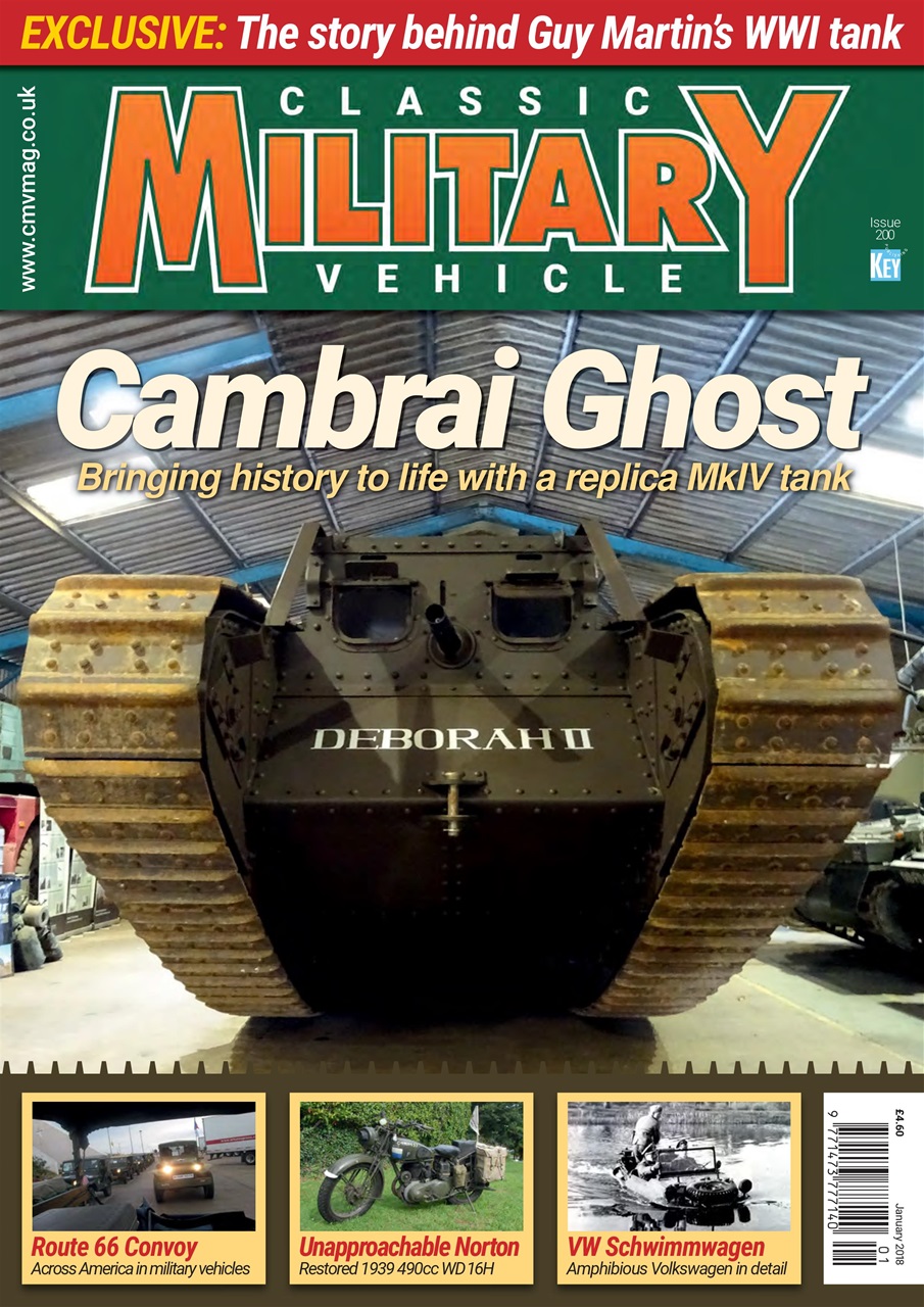 Classic Military Vehicle Magazine January 2018 Back Issue