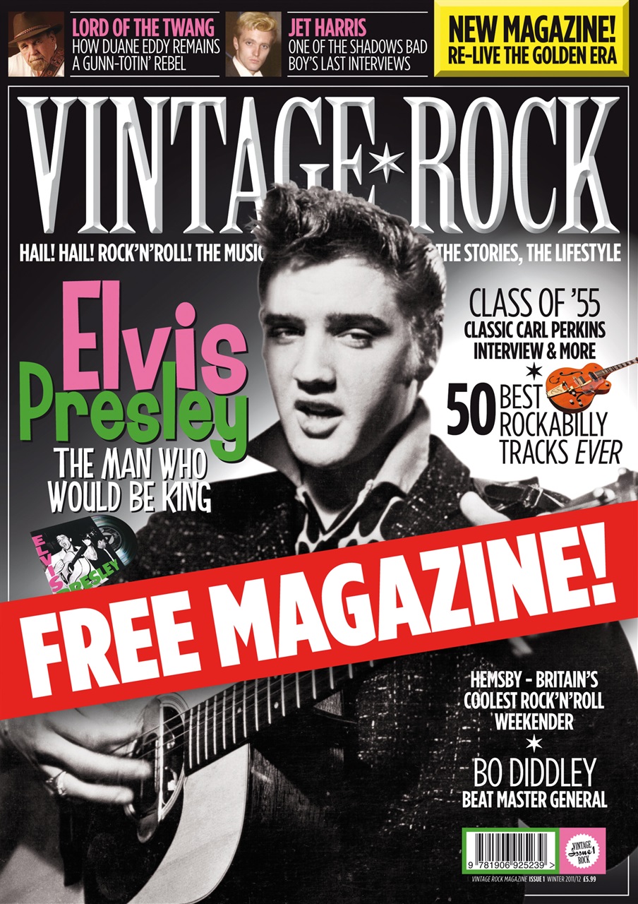 Vintage Rock Magazine FREE Sample Issue Special Issue
