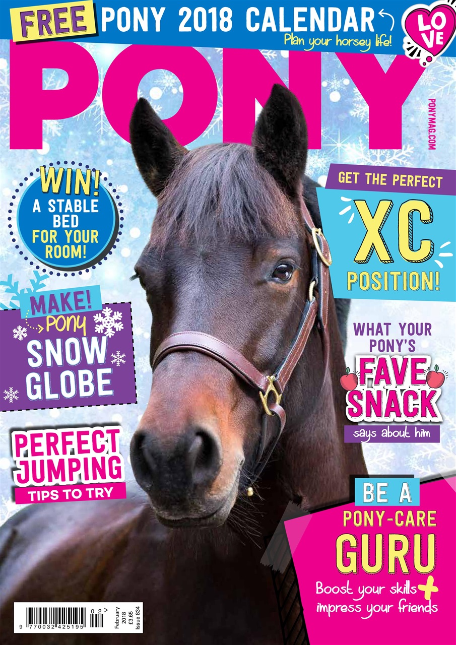 Pony Magazine - PONY magazine – February 2018 Back Issue