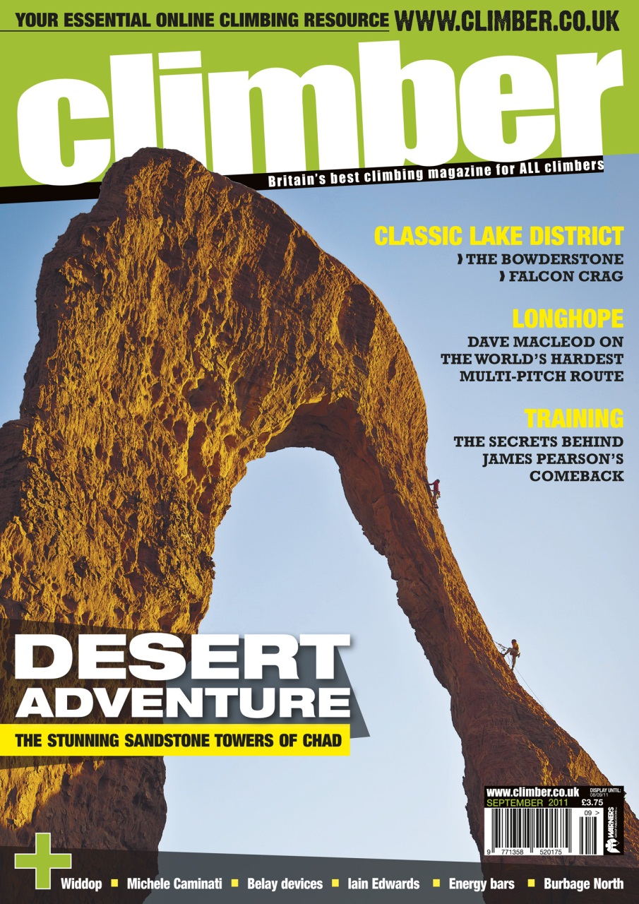 Climber Magazine Climber Sept11 Back Issue