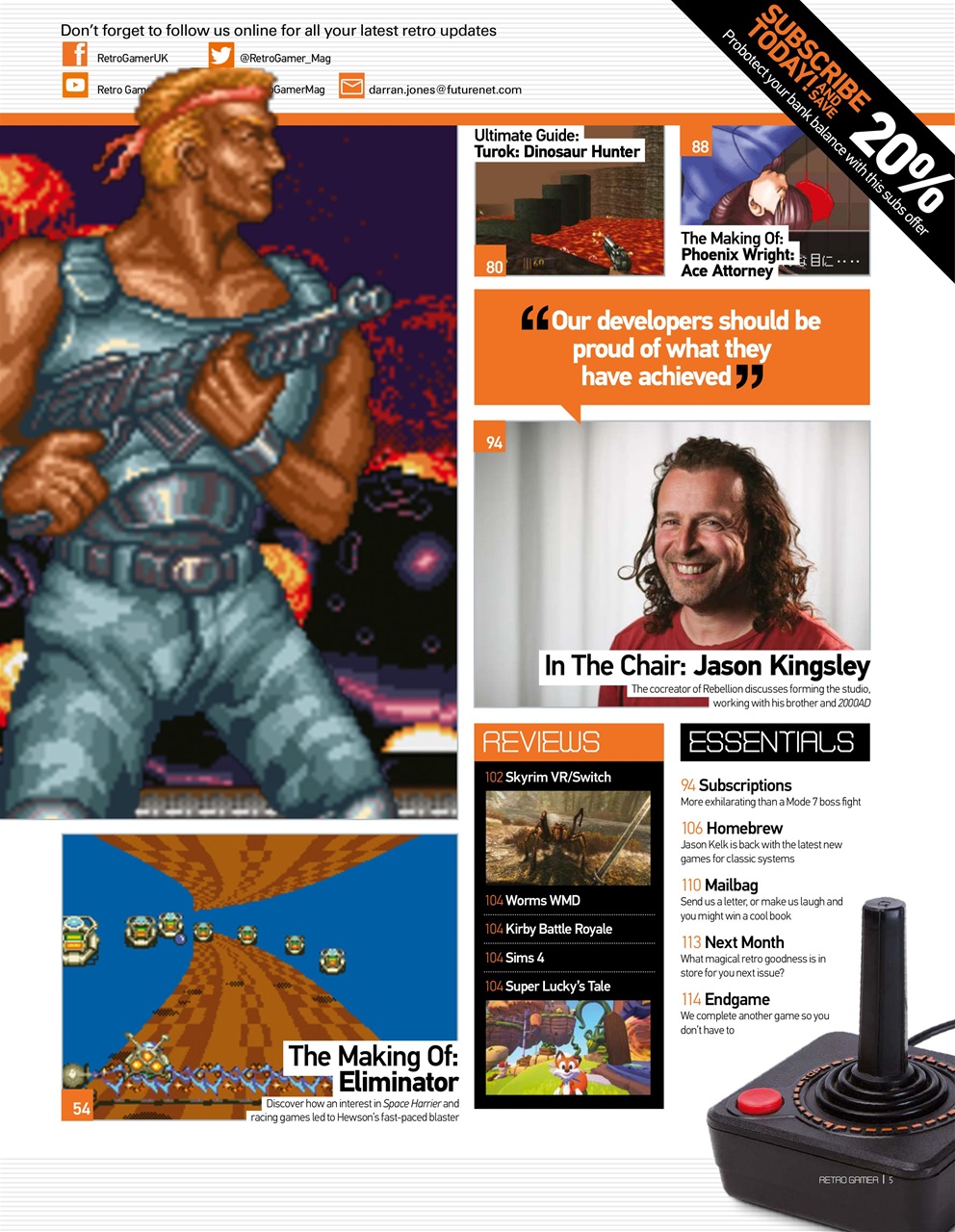 Retro Gamer Magazine - Issue 176 Back Issue