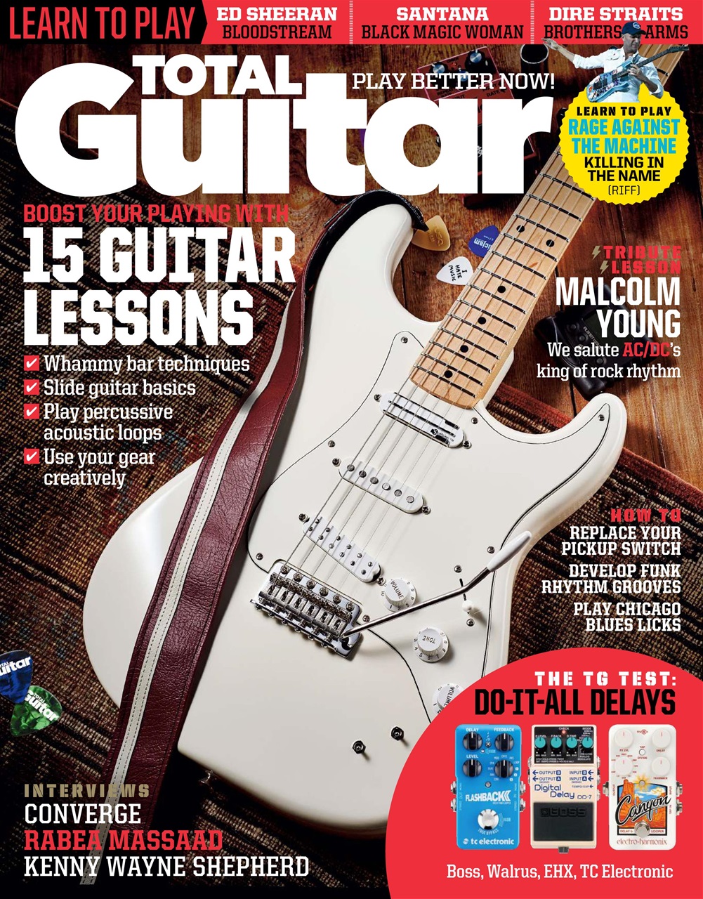 Total Guitar Magazine - January 2018 Subscriptions | Pocketmags