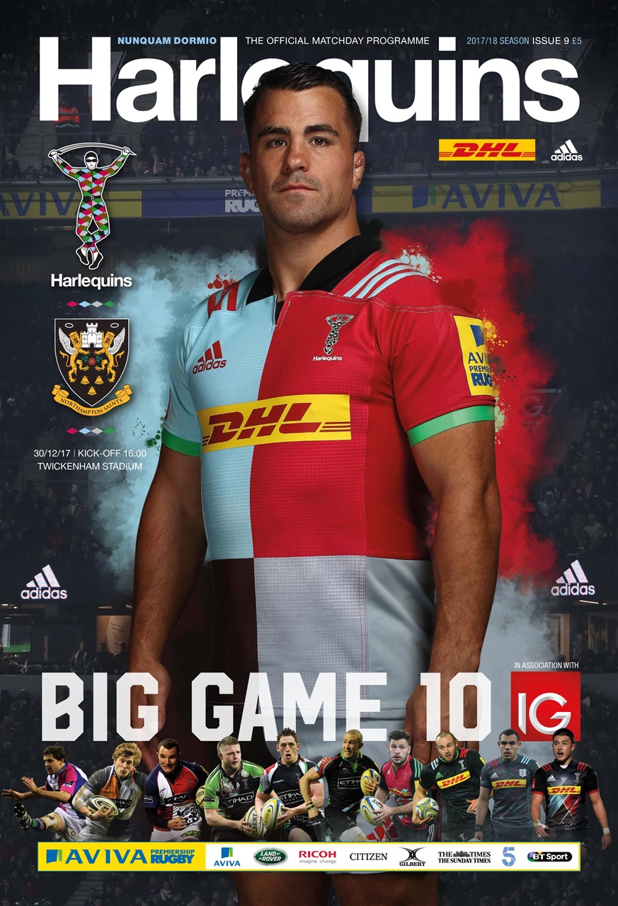 Harlequins Magazine Harlequins V Northampton Saints BIG GAME 10