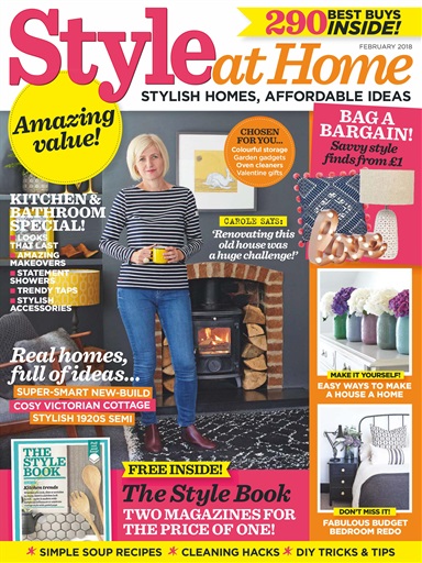 Style at Home Magazine - February 2018 Back Issue