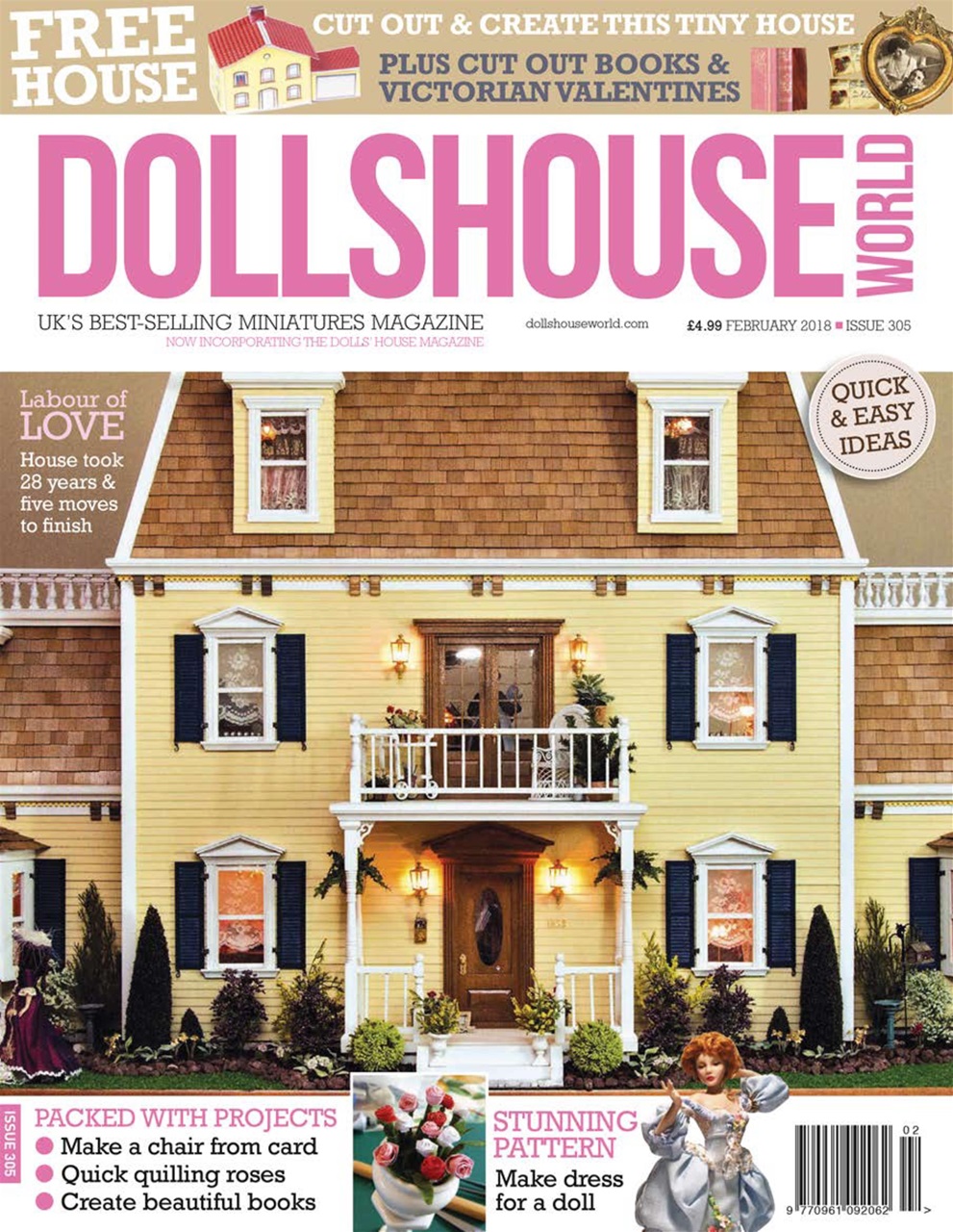 Dolls House World Magazine Issue 305 Back Issue