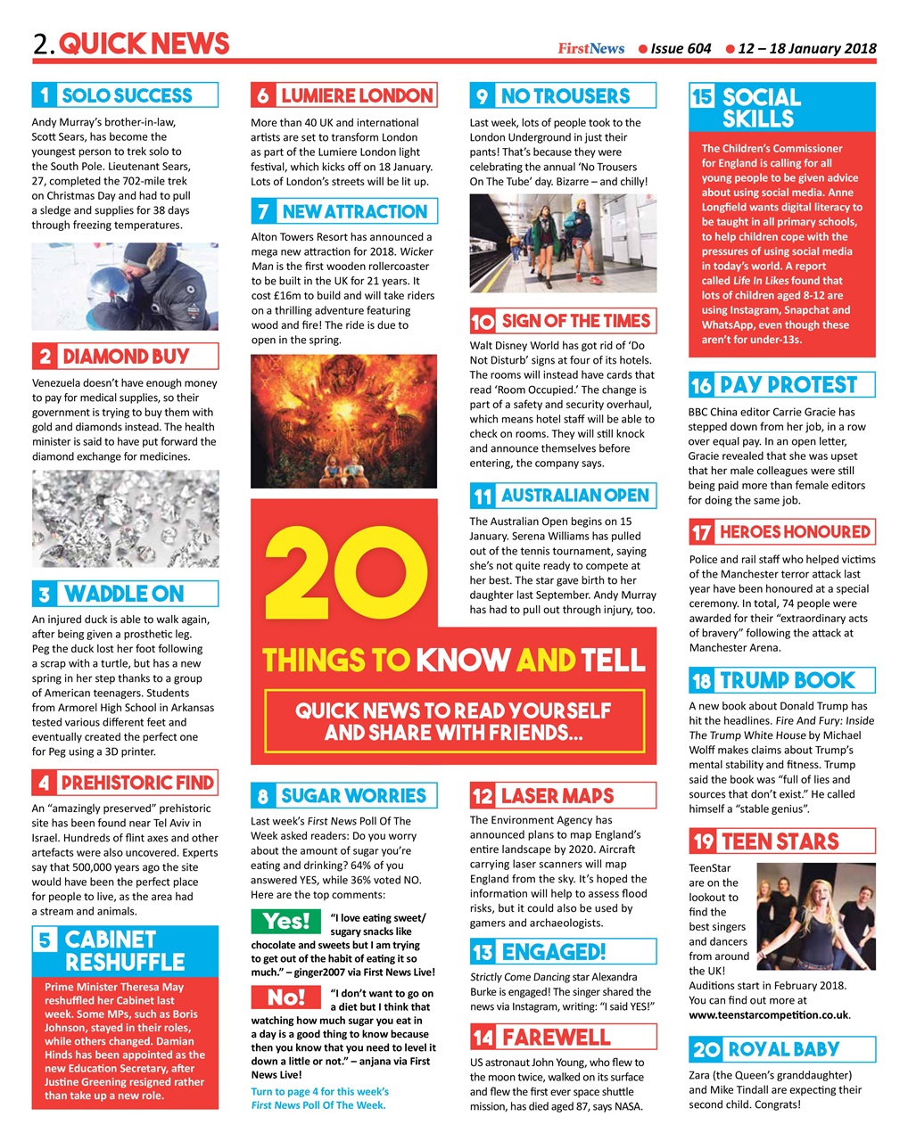 First News Magazine First News Issue 604 Subscriptions