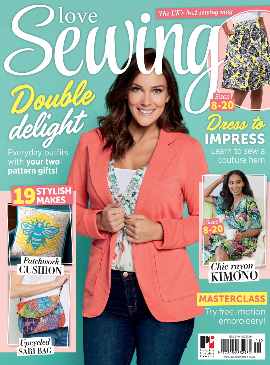 Love Sewing Magazine Issue 49 Back Issue