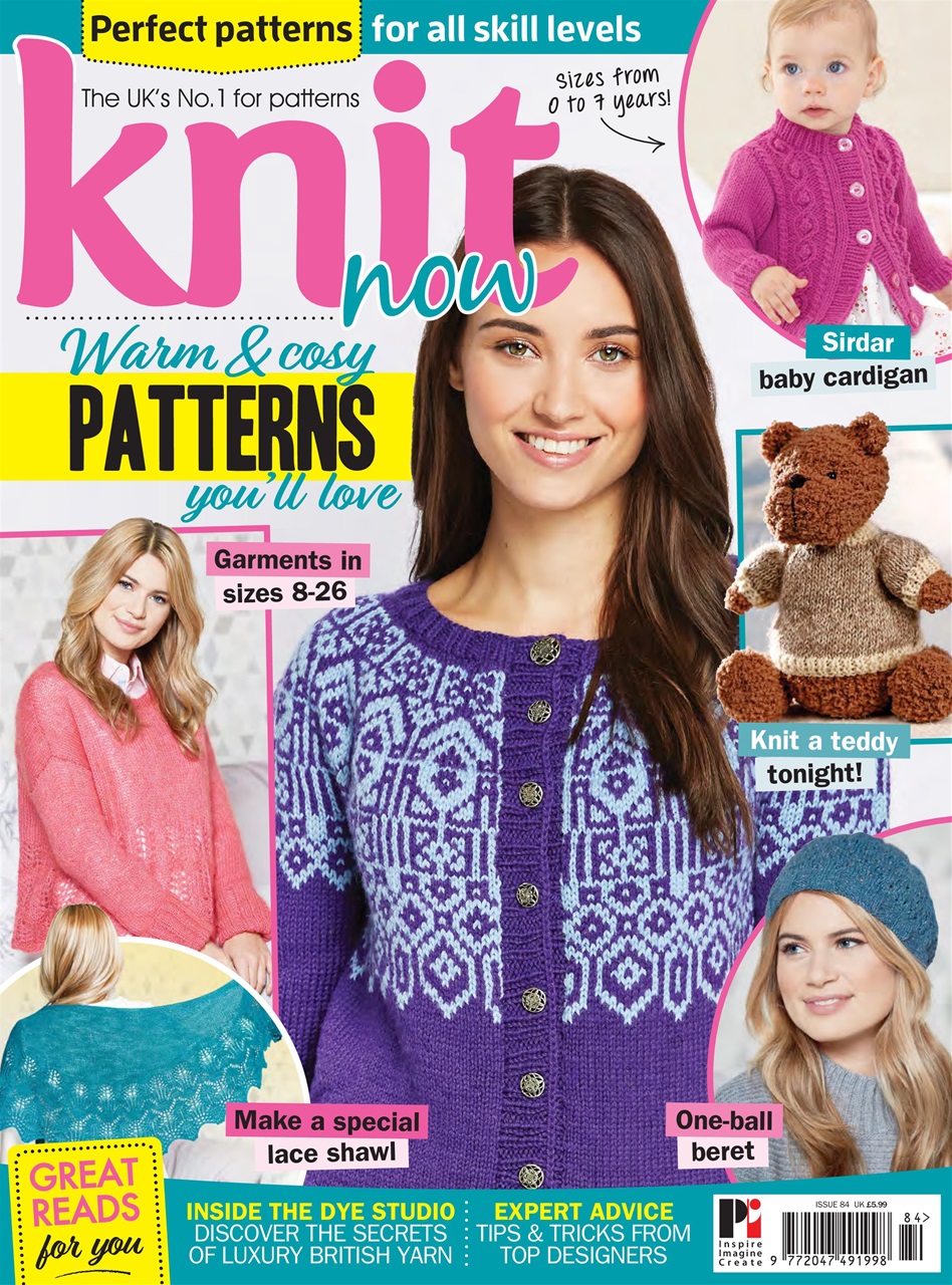 Knit Now Magazine - Issue 84 Back Issue