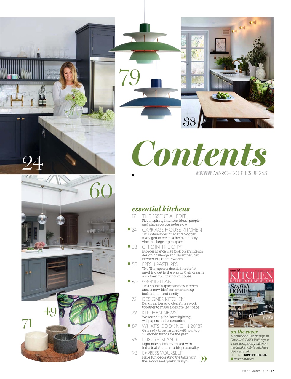 Essential Kitchen Bathroom Bedroom Magazine - Mar-18 Subscriptions ...
