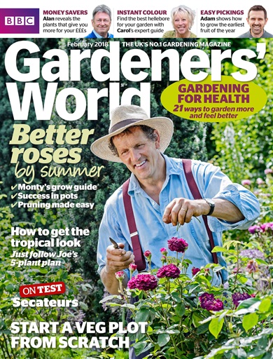 Bbc Gardeners World Magazine February 2018 Subscriptions