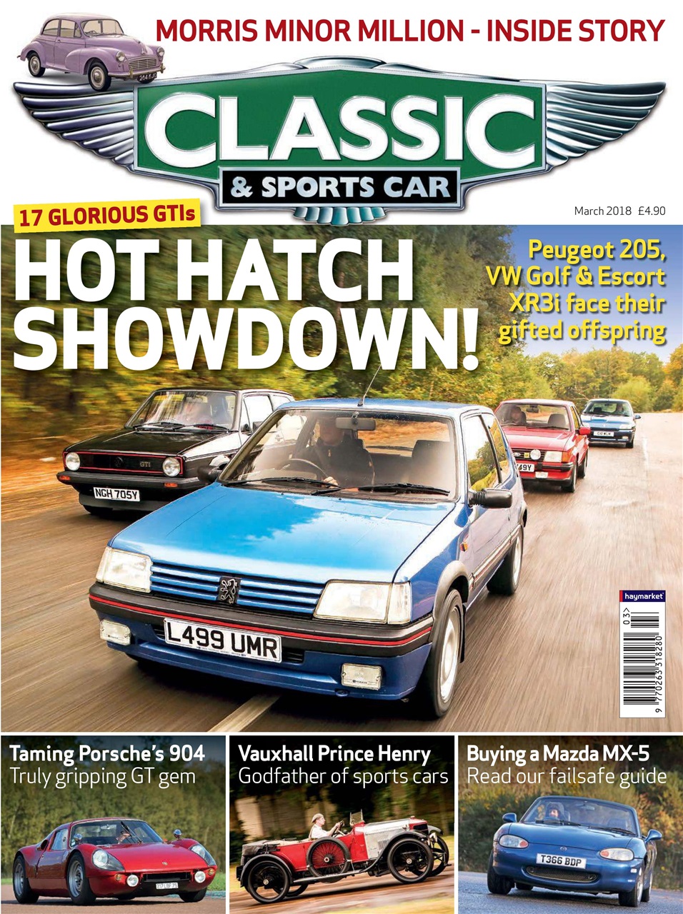 Classic & Sports Car Magazine March 2018 Back Issue