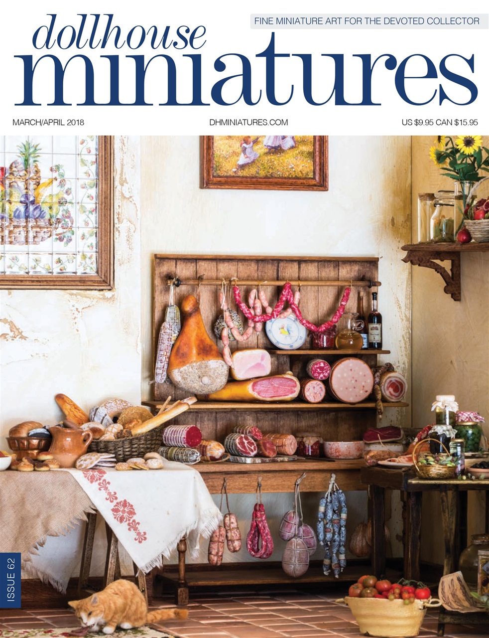 Dollhouse Miniatures Magazine Issue 62 Back Issue