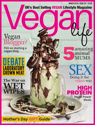 Vegan Life Magazine - March 2018 Subscriptions | Pocketmags