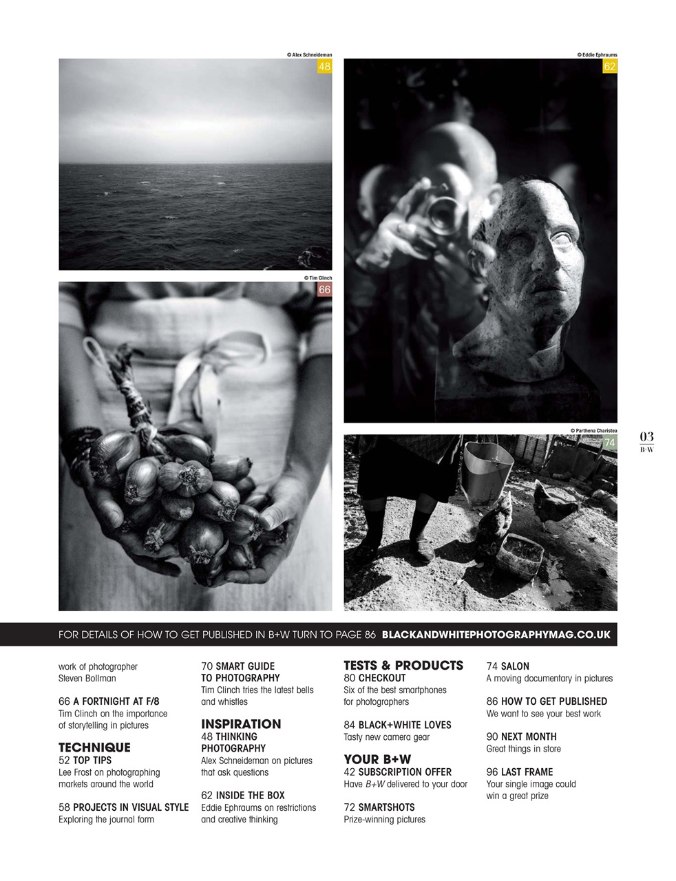 Black + White Photography Magazine - March 2018 Subscriptions | Pocketmags