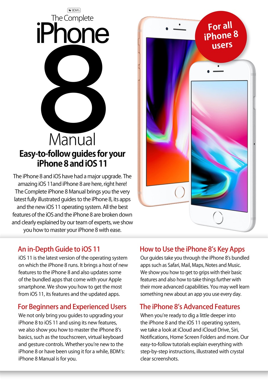 Essential Apple User Magazine - iPhone 8 Manual Back Issue