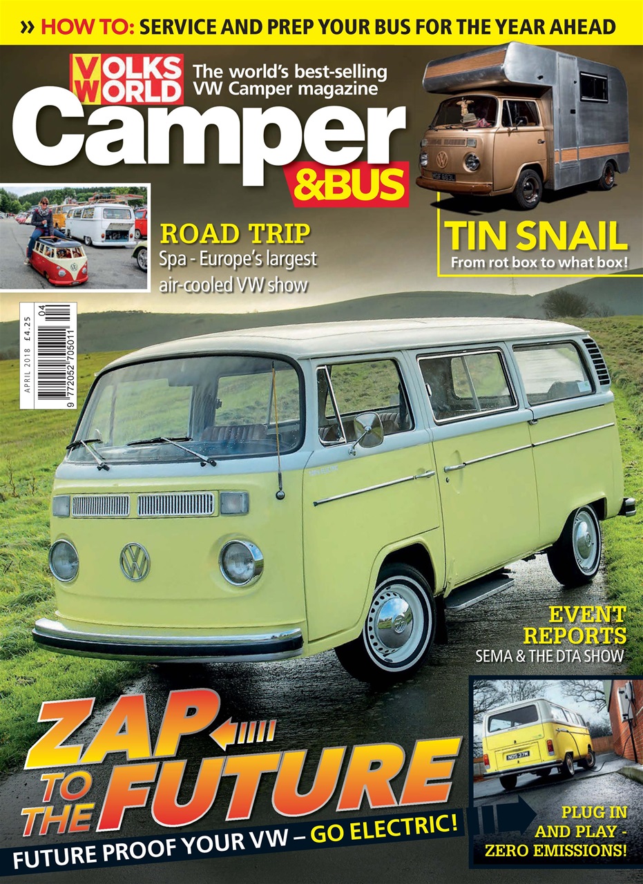 VW Camper Magazine April 2018 Back Issue