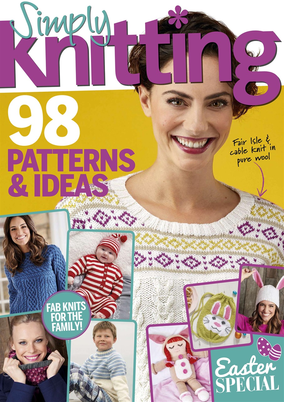 Simply Knitting Magazine Issue 170 Back Issue