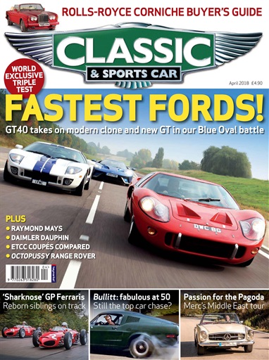 Classic & Sports Car Magazine - April 2018 Subscriptions | Pocketmags